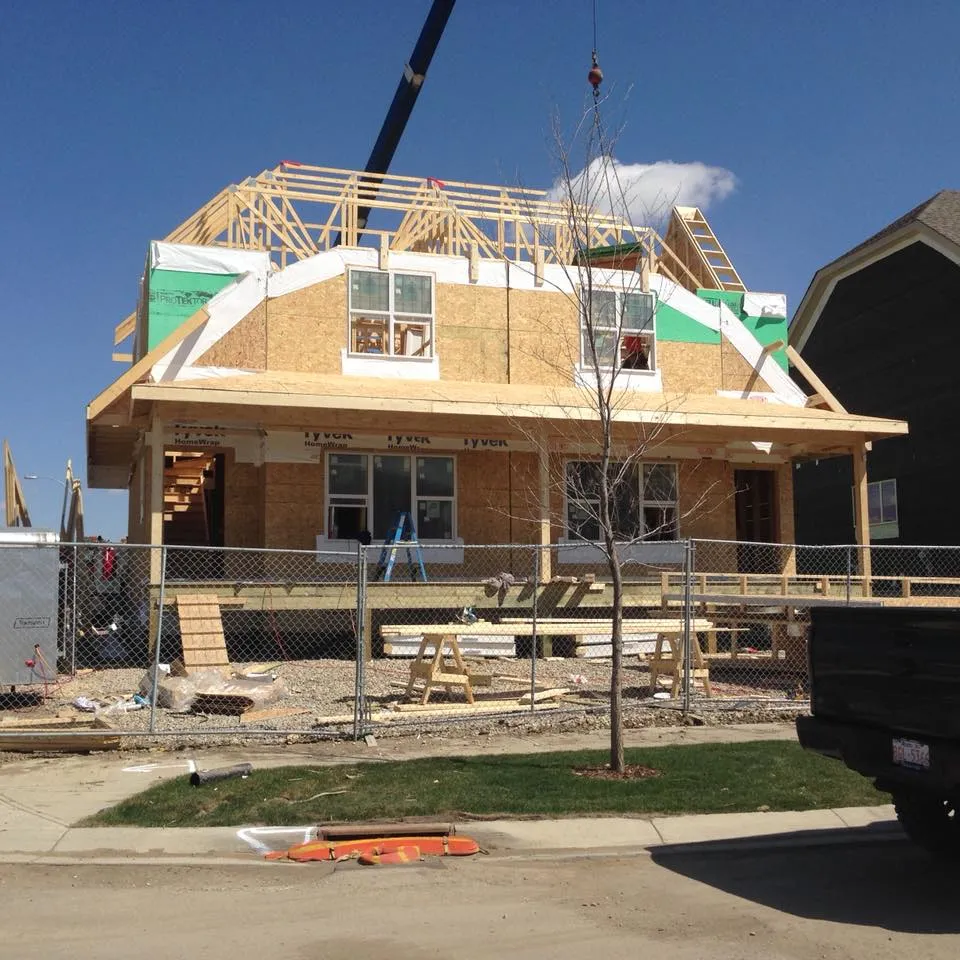 under construction framing project