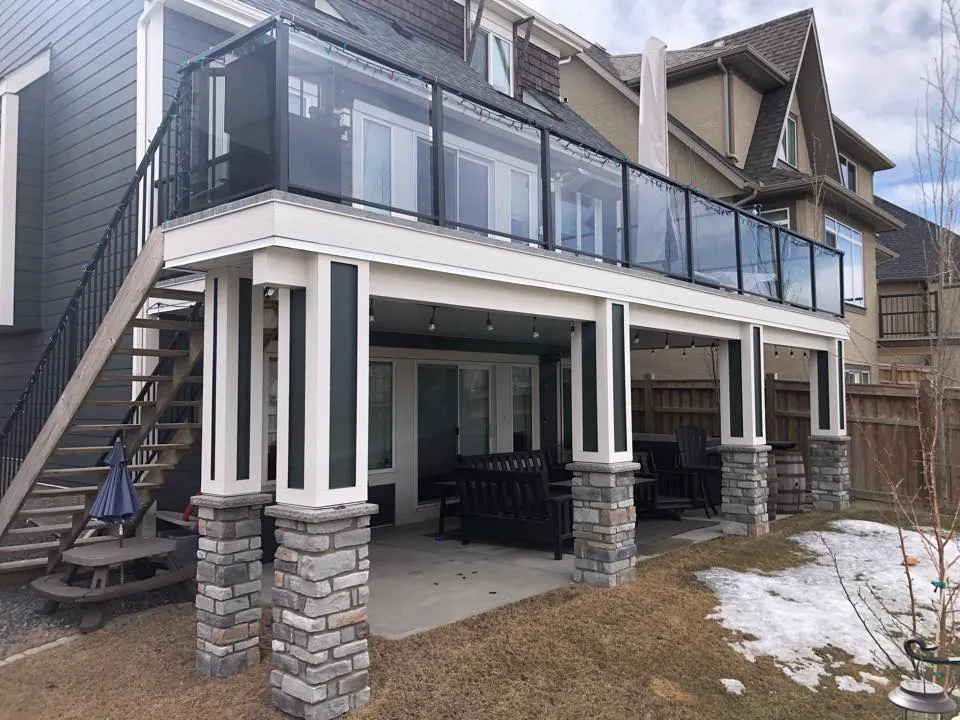 elegant exterior frame