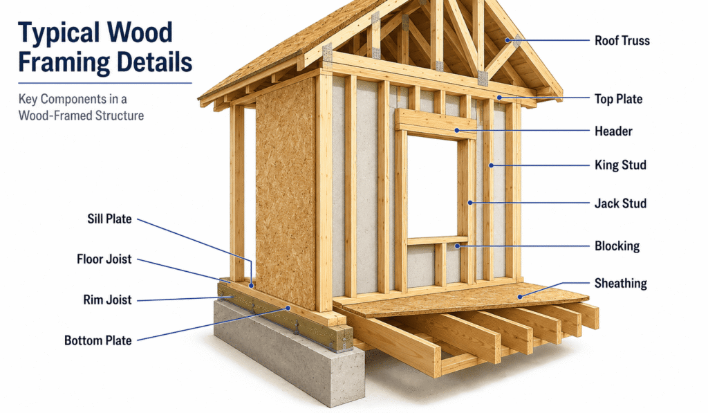 Typical Wall Framing Details