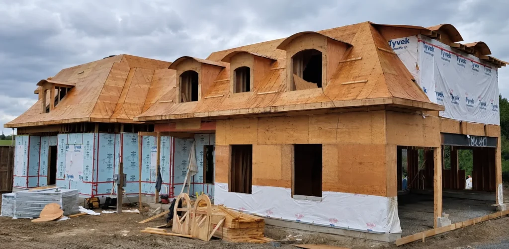 multi unit wood framing project calgary