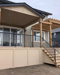 exterior wood framing