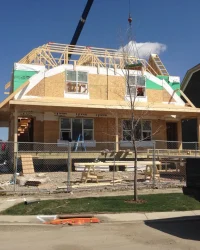 under construction framing project