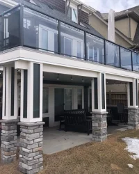 elegant exterior frame