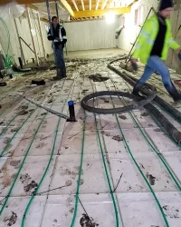 indoor wires structure