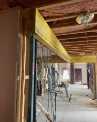 interior wood framing