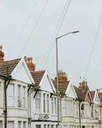 multi unit housing project of framing